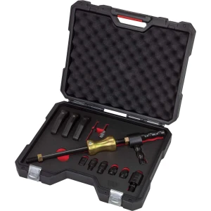 Fits on 4 and 5-hole hubs with hole circle diameter of 98 to 125mm. For wheel bolts up to M14.