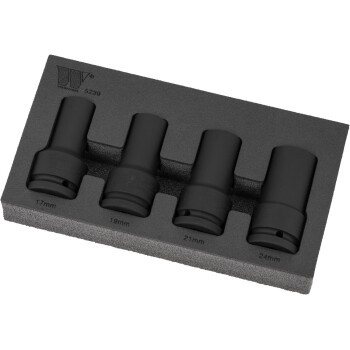 4-Delige diepe impact dop set (3/4'' Aandrijving)