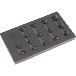 Extra korte slagvaste doppenset met 1/2'' aandrijving