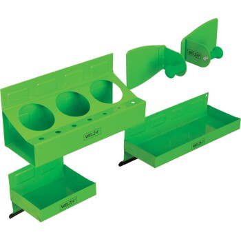 4-Delige set magnetische houders & opbergbakken