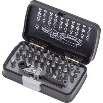 33-Delige 1/4'' ultra dunne bitdoppenset
