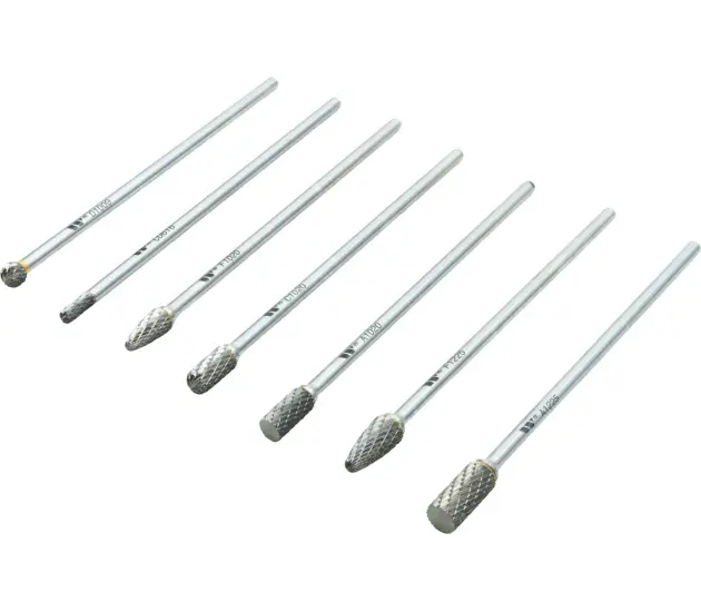 Carbide frezenset – lang model (7-delig)