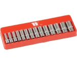 Diepe magnetische dopsleutelset met 3/8'' aandrijving