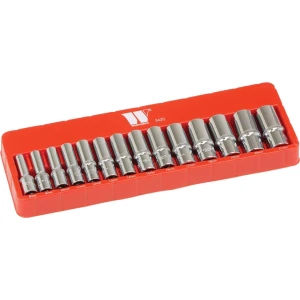 Diepe magnetische dopsleutelset met 3/8'' aandrijving