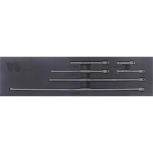 Impact Extension Bar Set; 1/4''dr 6-Piece