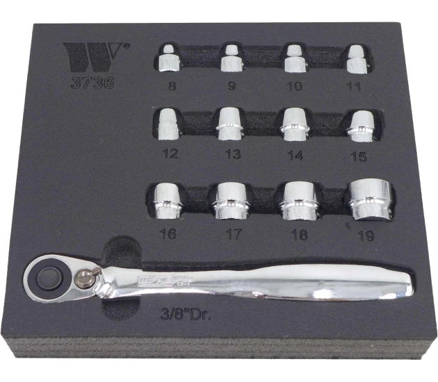 Super Slim Series dopsleutelset