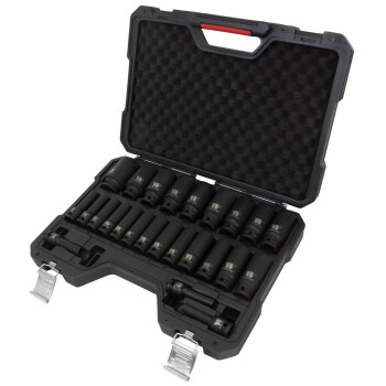 25-Delige slagvaste doppenset met dynamic wall drive-profiel (8–36 mm)