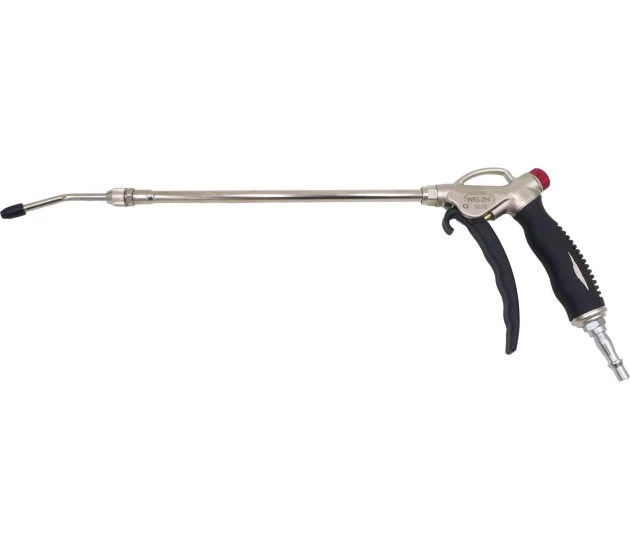 Air blow gun met flow regulator - extra lange versie