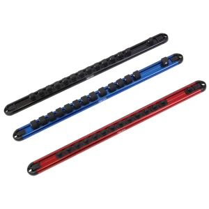 3-Delige aluminium magnetische dophouders (1/2", 3/8", 1/4")