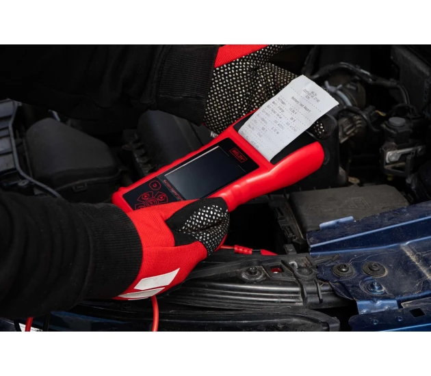 Intelligente batterijtester met printer (6-30V DC)