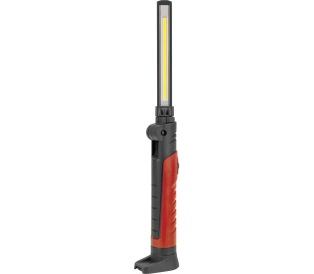 Slim Line multi-instelbare oplaadbare inspectiewerklamp (rood)