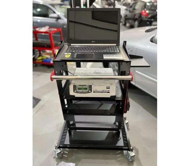 Auto diagnostisch werkplaatswagen