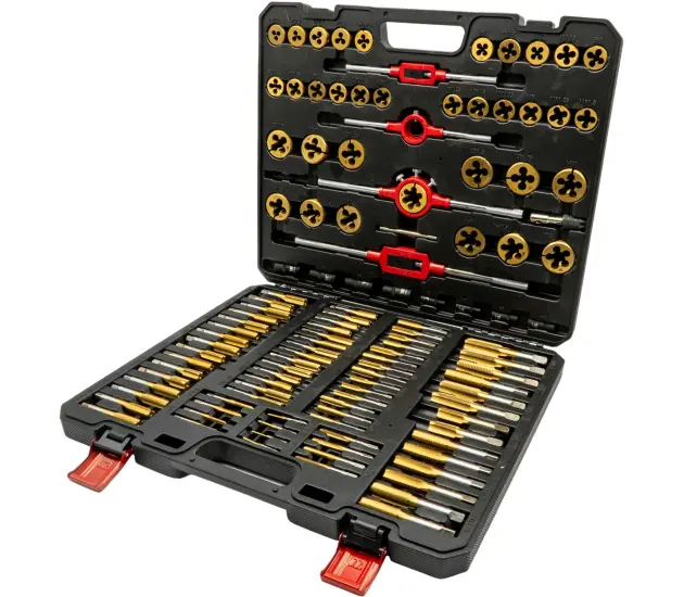 119-Piece Titanium Metric Tap & Die Set