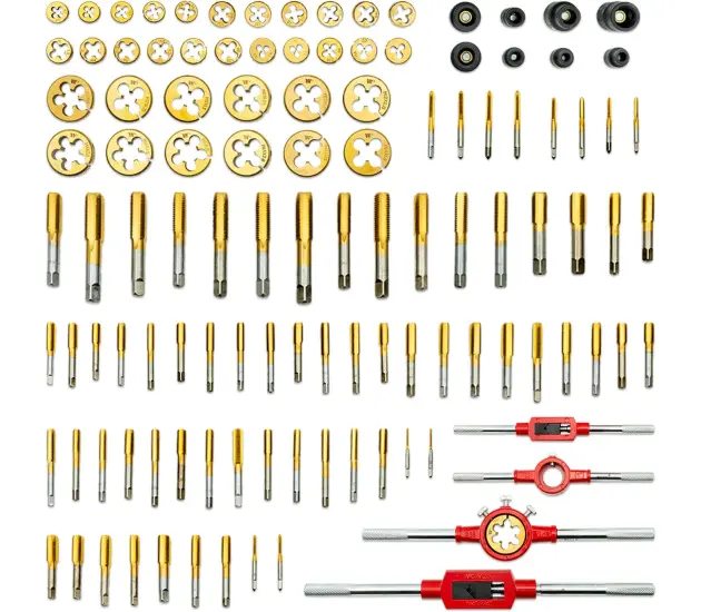 119-Piece Titanium Metric Tap & Die Set