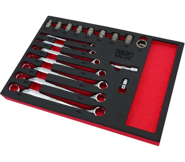 18-Piece Bolt Extractor Socket & Spanner Kit