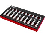 20-Piece Socket Assortment; 3/8''dr 13-mm Deep & Shallow