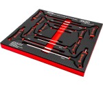 9-Piece T-Handle Hex Key Set 2-10 mm S2-Steel