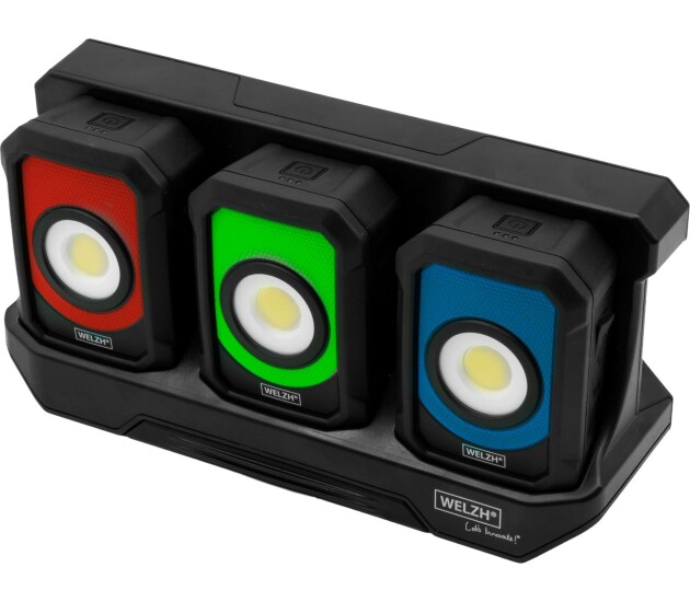 Modulair werkplaatsverlichtingssysteem 3-delig