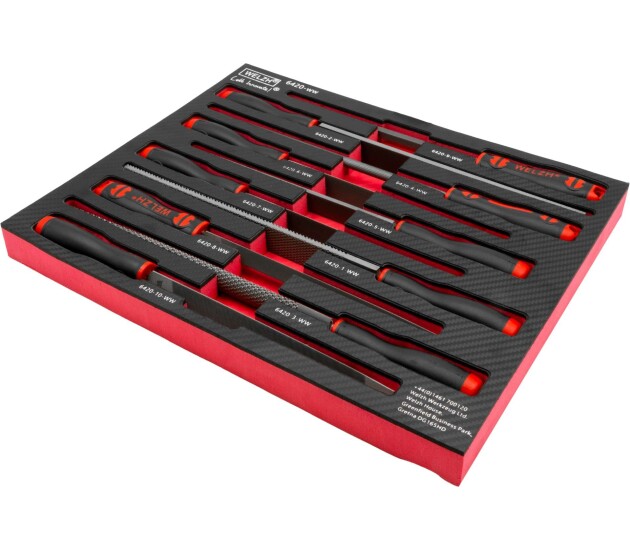 10-Piece Industrial Mechanic File Set