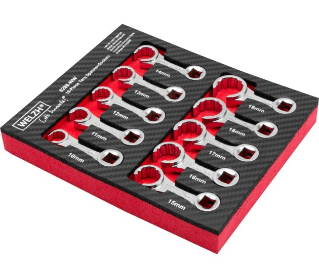 10-Piece Torq Spanner-Sockets