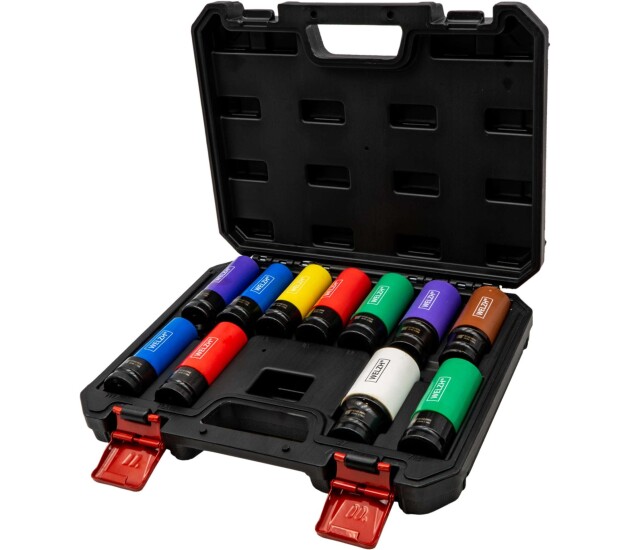 Beschermende wielmoerdoppen set 11-delig