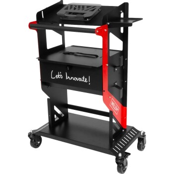 Diagnose werkstation trolley met monitorhouder
