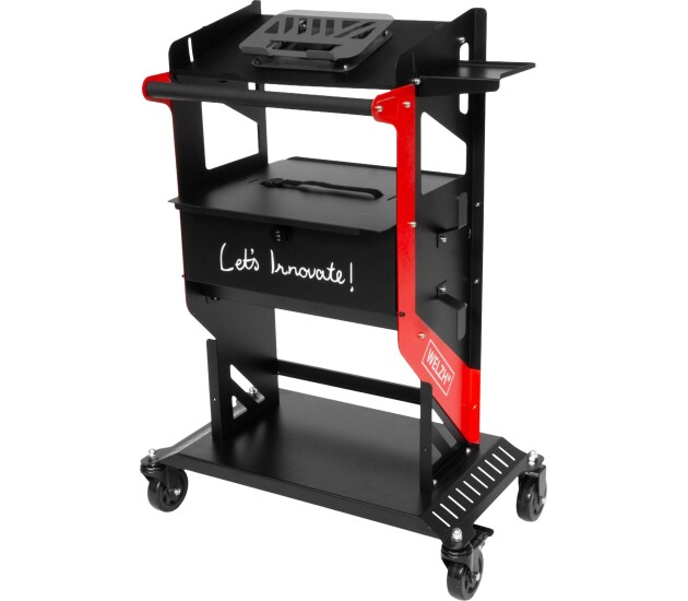 Automotive Diagnostic Tool Cart With Monitor Holder