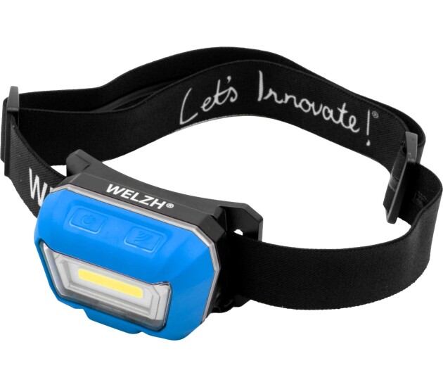 Rechargeable Motion Sensor Inspection Head Lamp; Sirius Range (Blue)