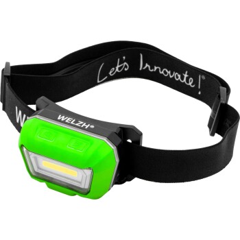 Rechargeable Motion Sensor Inspection Head Lamp; Sirius Range (Green)