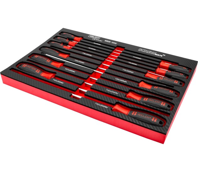 Screw-Mate™ 12-Piece Professional XL Torx Screwdriver Set