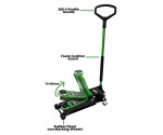 Trolley Jack; 4-Ton Extra Low Profile (GREEN)