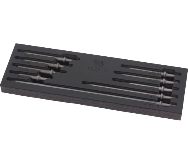 Taps toelopende slagpen-adapterset – 9-delig