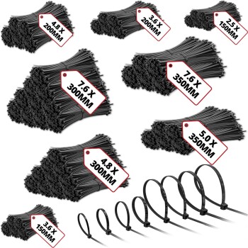 Kabelbinderset – Multi Assortment; 5000 stuks