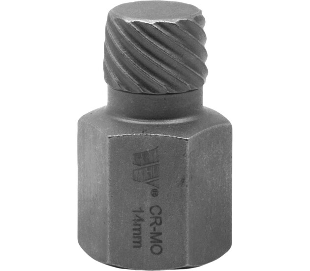 Multi-Spline Boutverwijderaar 14 mm