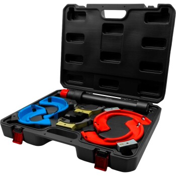 Heavy Duty 7-delige Veercompressor Set – McPherson (Cilindrisch & Conisch)