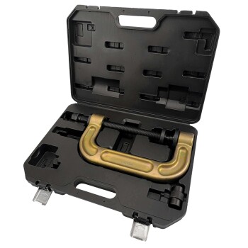 C-Frame Pers met Vibratiespindel – Voor Press & Pull Sleeve Kits