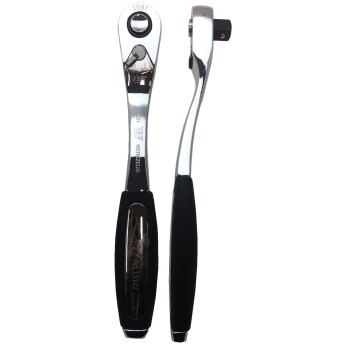 108-tands ratelsleutel met softgrip 1/2"