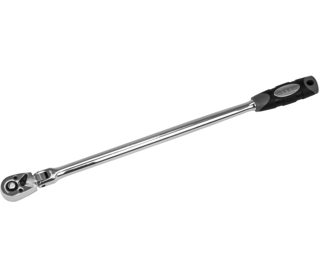 Extra lange ratelsleutel met flexkop 3/8"
