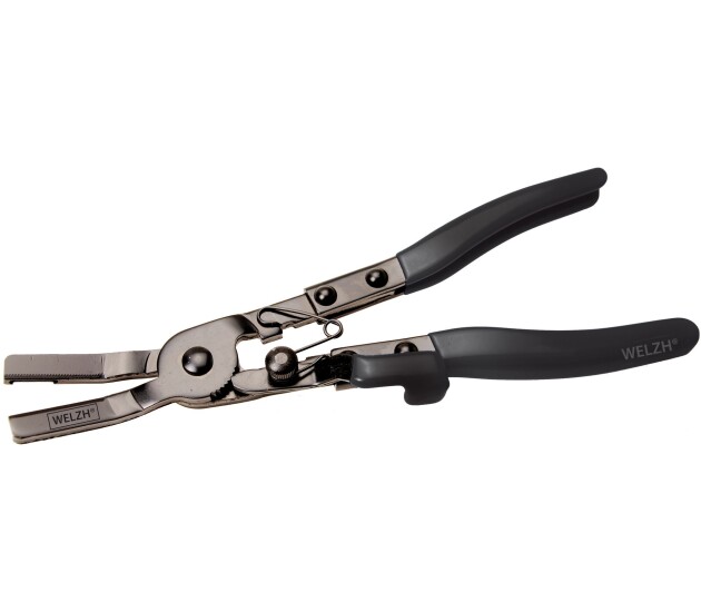 Ruimtebesparende slangklemmentang