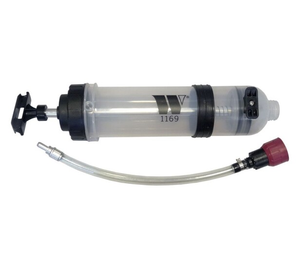 Vloeistofspuit voor vullen en aftappen 1.5 liter