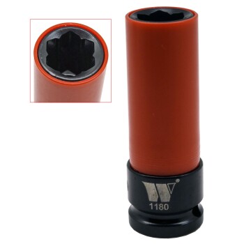 17 mm slagdop met kunststof beschermhuls voor Mercedes