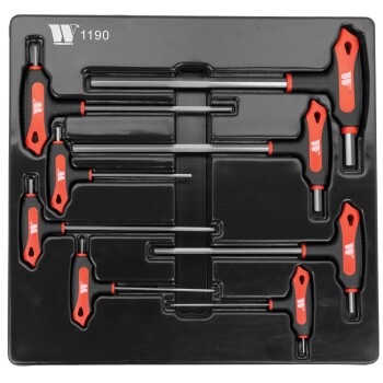 8-delige L-handgreep inbussleutelset 2–10 mm S2