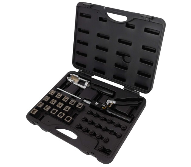 Universele hydraulische pijpflaremaker set