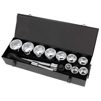 Doppenset 6-punt 36–80 mm 1''