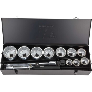 Doppenset 12-punt 36–80 mm 1''