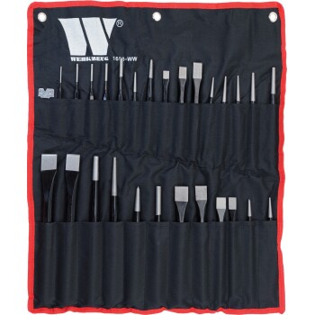 28-delige slag- en beitelset heavy duty