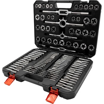 110-delige metrische tap- en snijset M2–M18