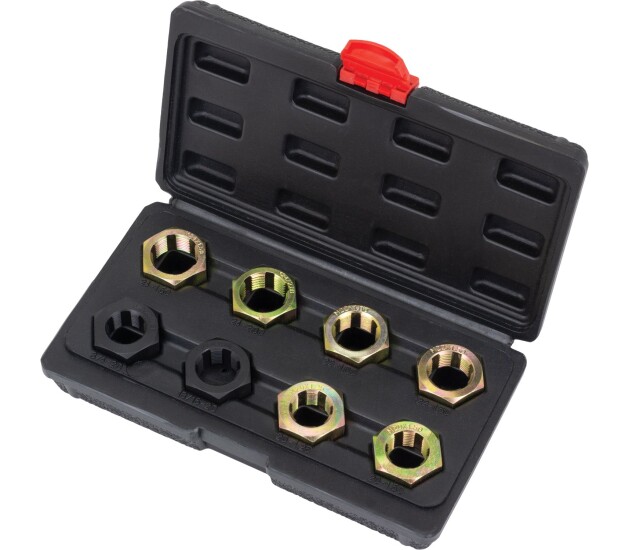 Draadreparatieset 8-delig voor aandassen en asspindels