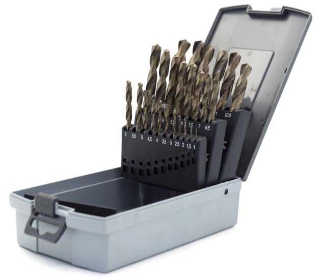 Boorset – 25-delig kobalt volgeslepen 1–13 mm