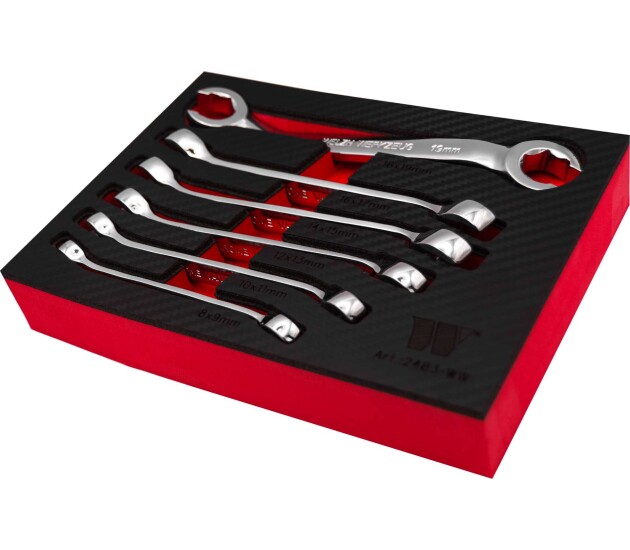 Remleidingsteeksleutelset – 6-delig